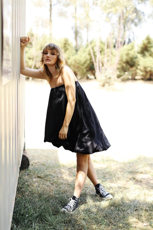 Danielle Bubble Hem Mini Dress/Skirt
